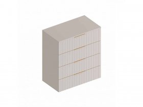 Комод с 4 ящ. «Тефия» (тефия/софт сантьяго) в Верхоянске - verhoyansk.mebel-nsk.ru | фото