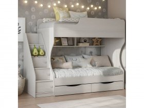 Кровать двухъярусная Каприз-22 КПР.22 в Верхоянске - verhoyansk.mebel-nsk.ru | фото