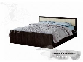 Кровать двуспальная 1,4м Фиеста (BTS) в Верхоянске - verhoyansk.mebel-nsk.ru | фото