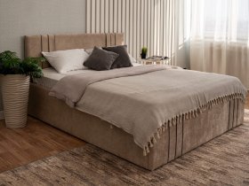 Кровать двуспальная 1,4м с подъем. мех. Леванте в Верхоянске - verhoyansk.mebel-nsk.ru | фото