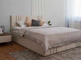 Кровать двуспальная 1,8м с подъем. мех. Леванте в Верхоянске - verhoyansk.mebel-nsk.ru | фото