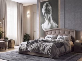 Кровать двуспальная 1,8м Верона-2 в Верхоянске - verhoyansk.mebel-nsk.ru | фото