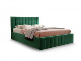 Кровать мягкая 1,6 Вена стандарт, вар.1 в Верхоянске - verhoyansk.mebel-nsk.ru | фото
