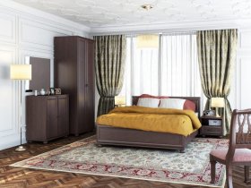 Модульная спальня Верди в Верхоянске - verhoyansk.mebel-nsk.ru | фото
